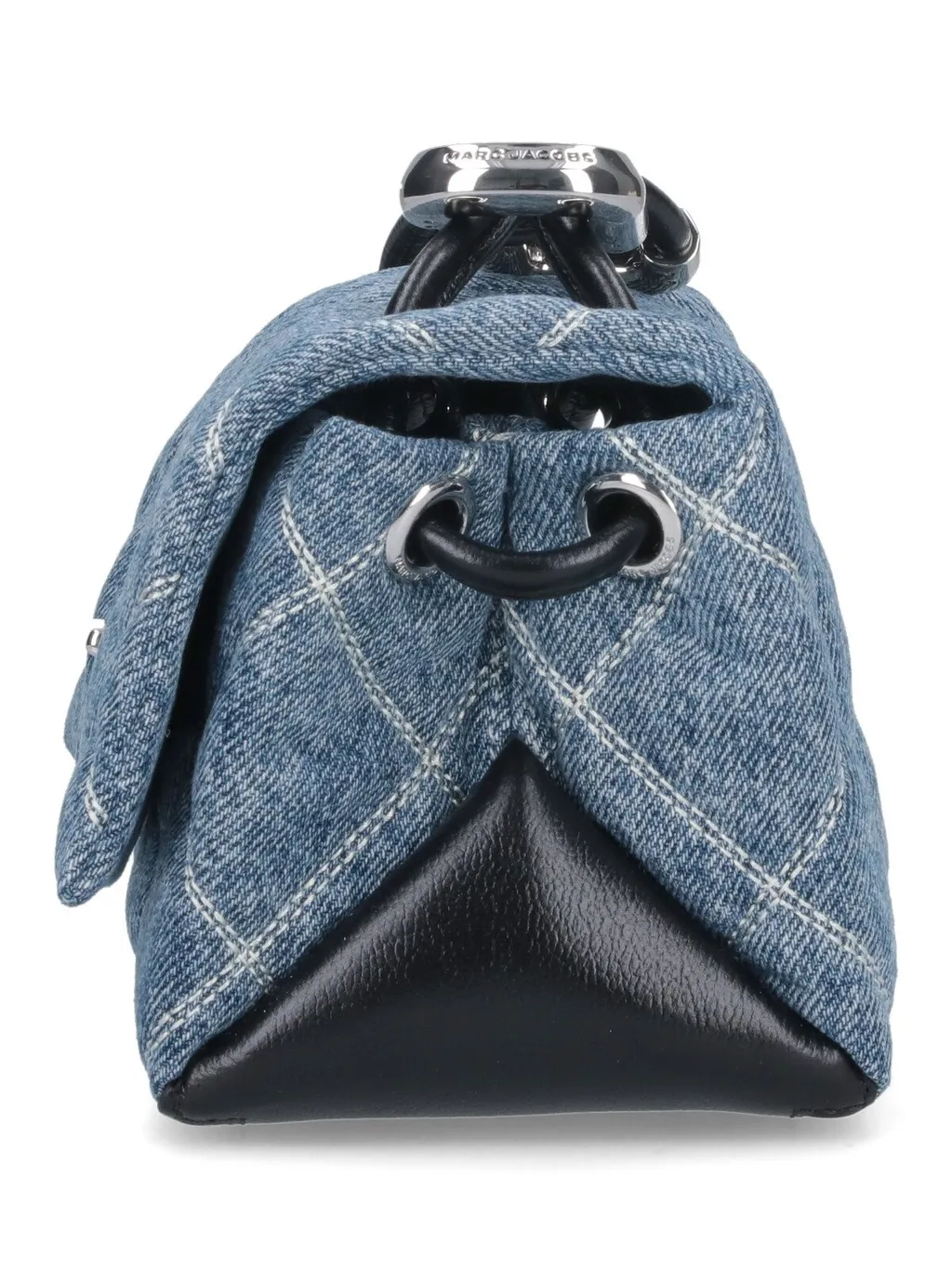 Quilted Denim Shoulder Bag