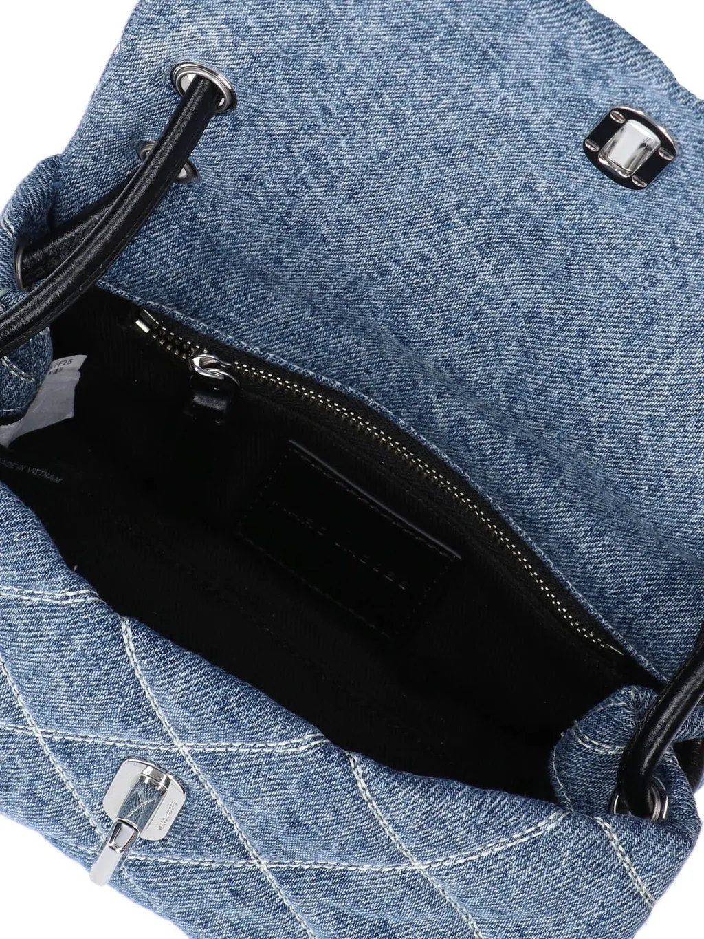 Quilted Denim Shoulder Bag