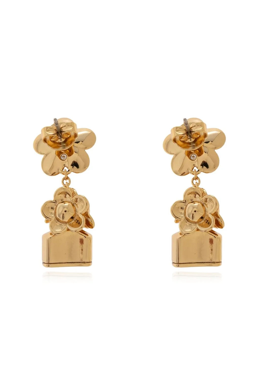 Daisy Perfume Bottle Earrings