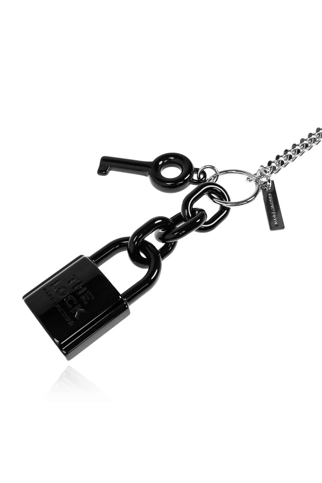 Lock And Key Charm Keychain