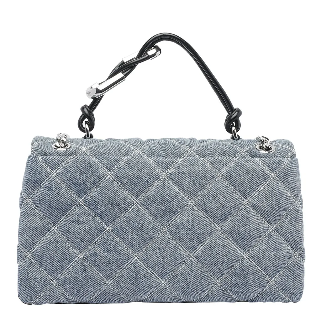 Quilted Denim Shoulder Bag