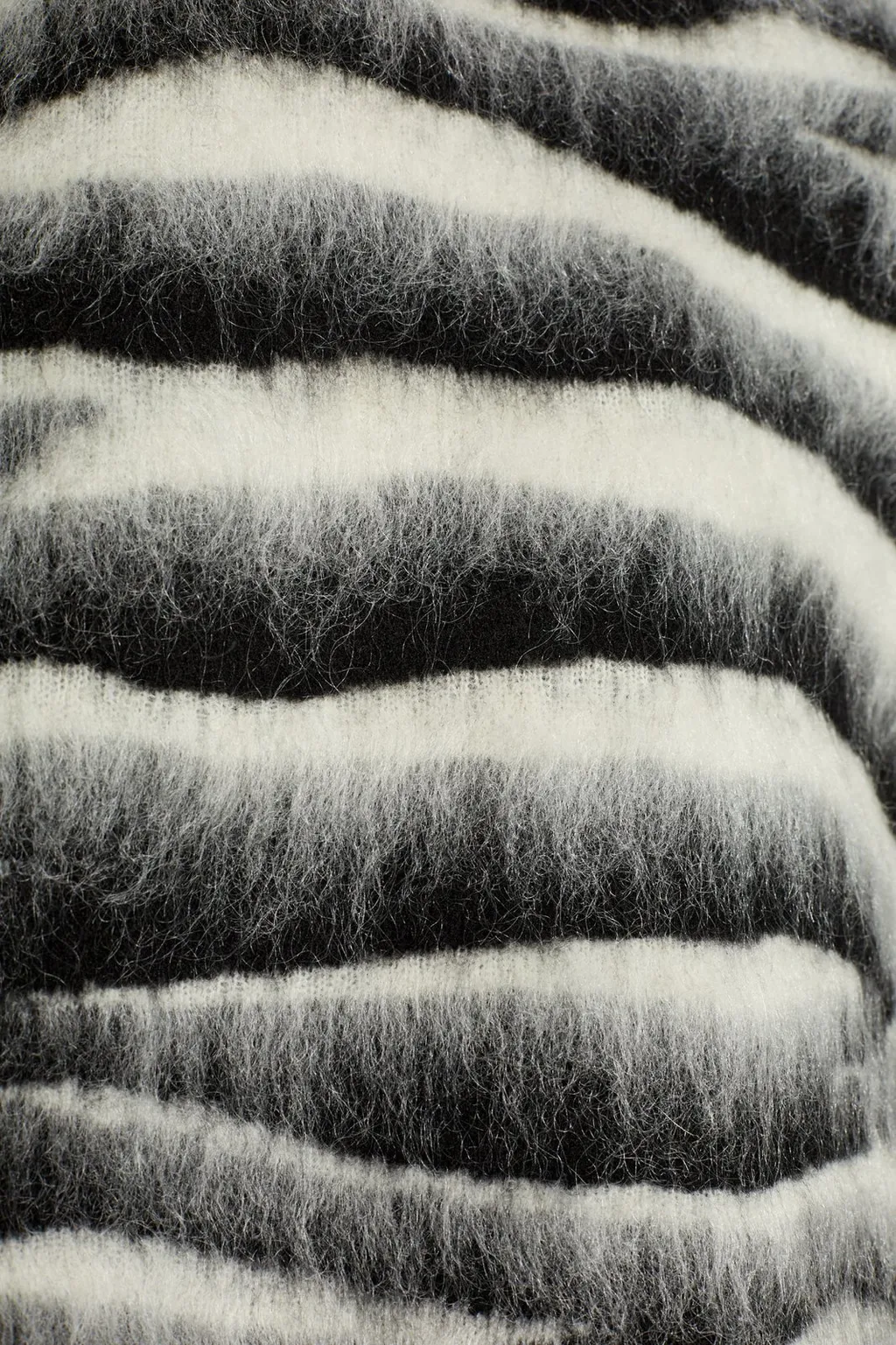 Striped Mohair-Blend Sweater