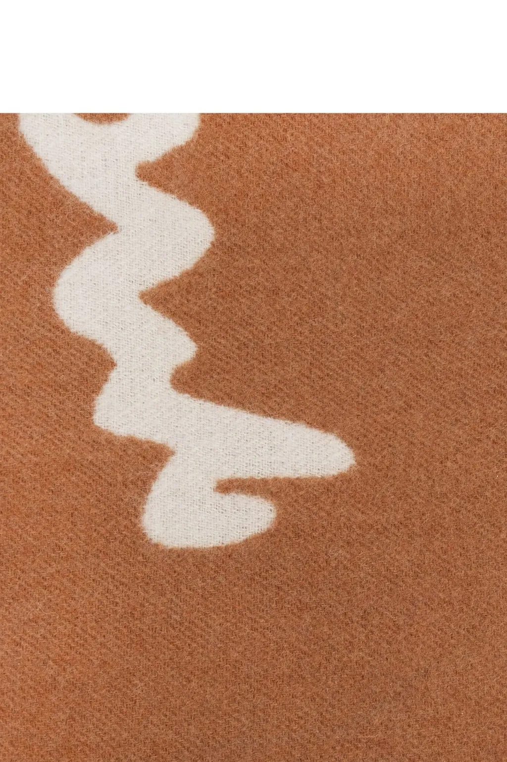 Scarf With Abstract Print