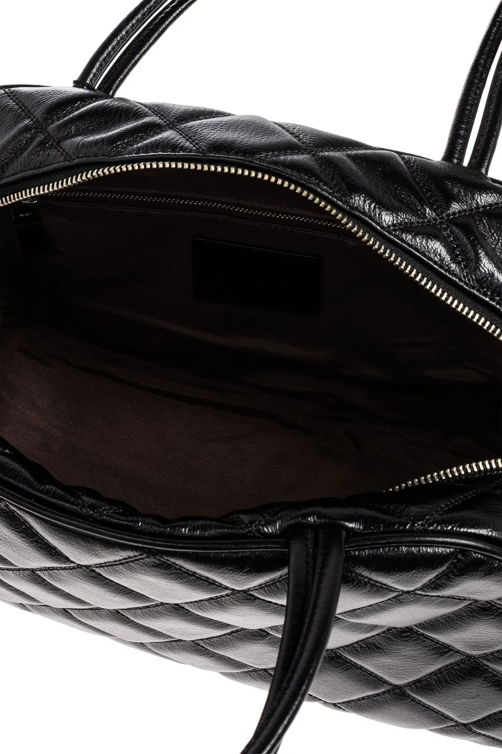 Quilted Satchel Bag