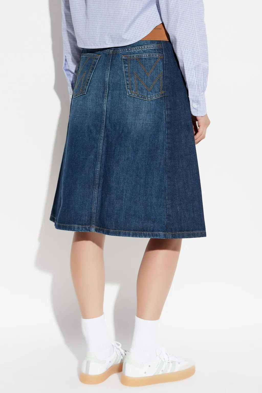 Denim A-Line Skirt