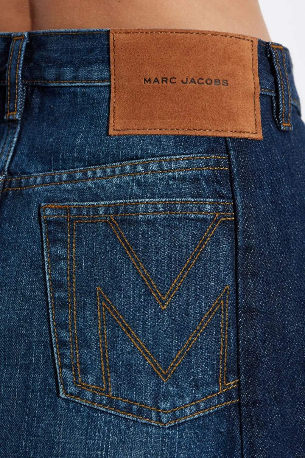Denim A-Line Skirt