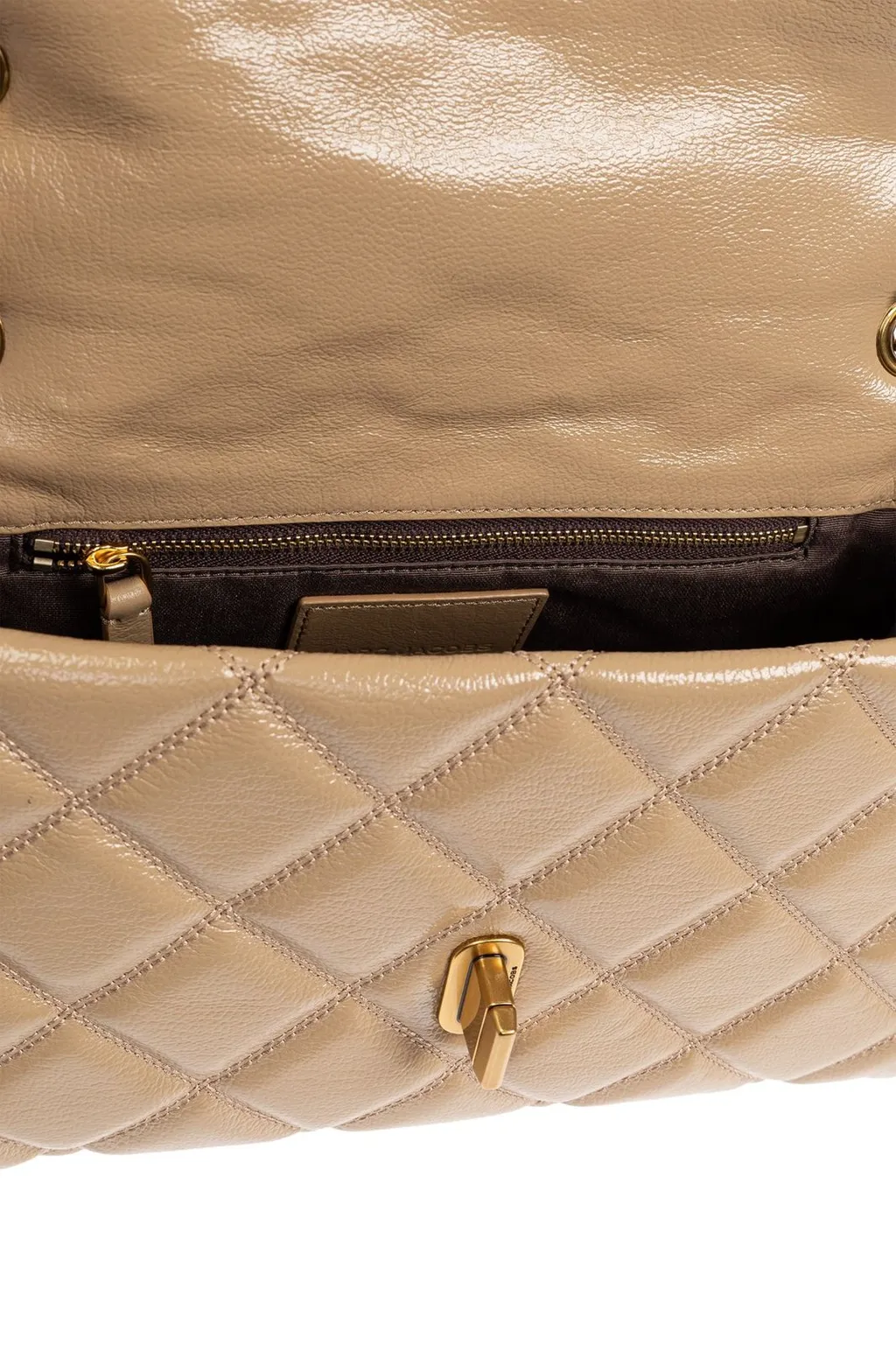 Quilted Top Handle Bag