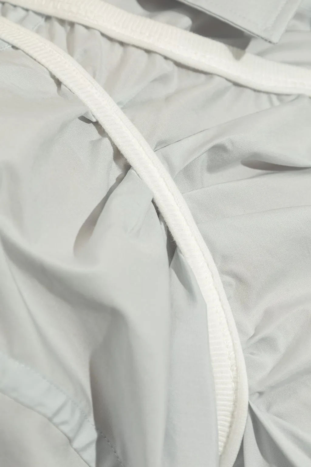 Shirt With Ruffled Hem