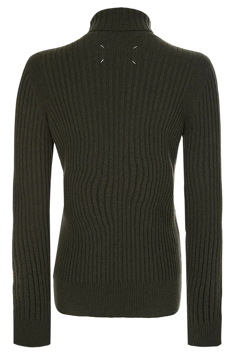 Ribbed Turtleneck Sweater