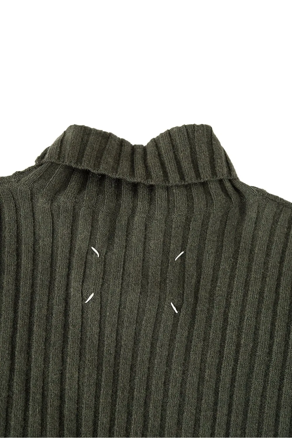 Ribbed Turtleneck Sweater