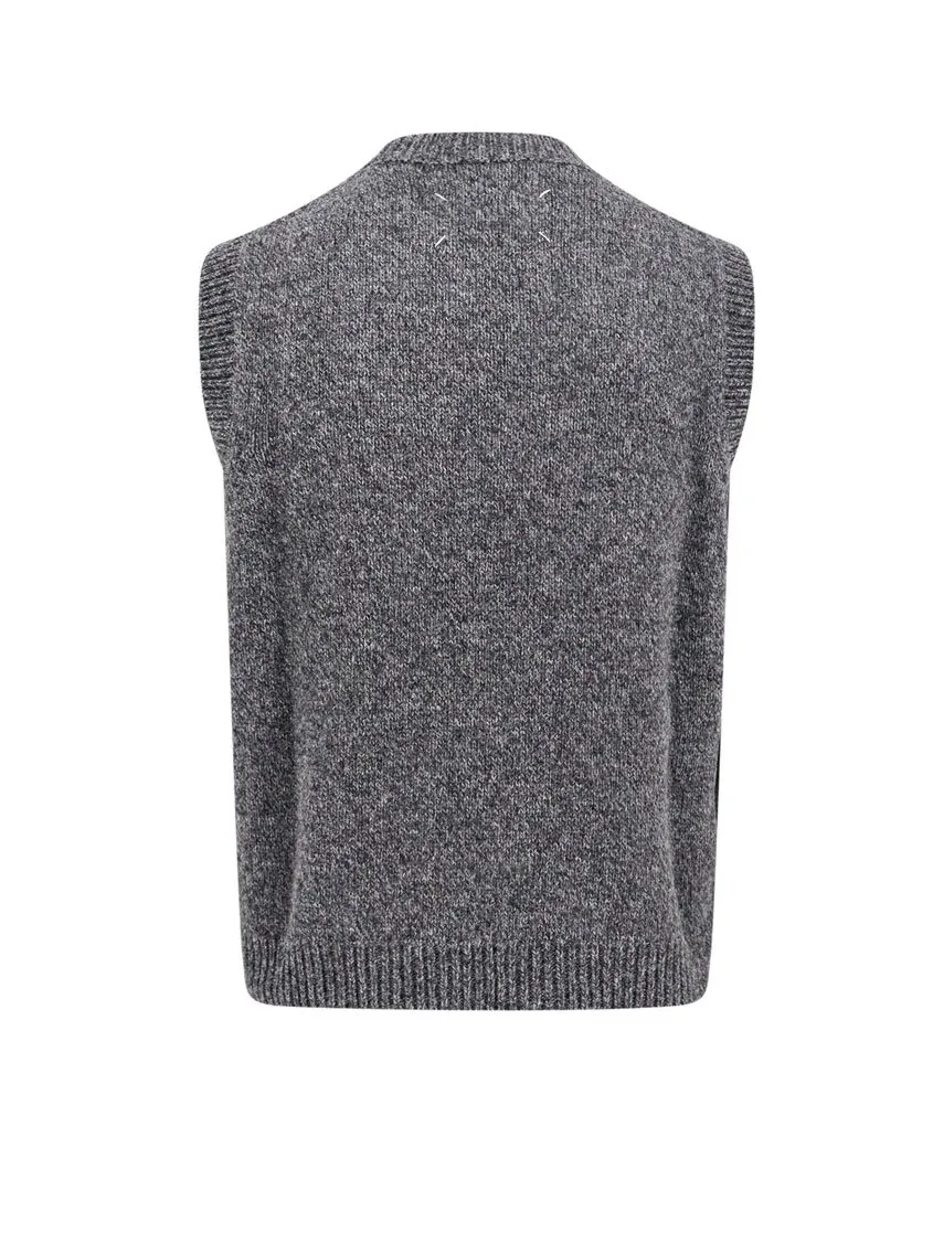 Sleeveless Knit Vest