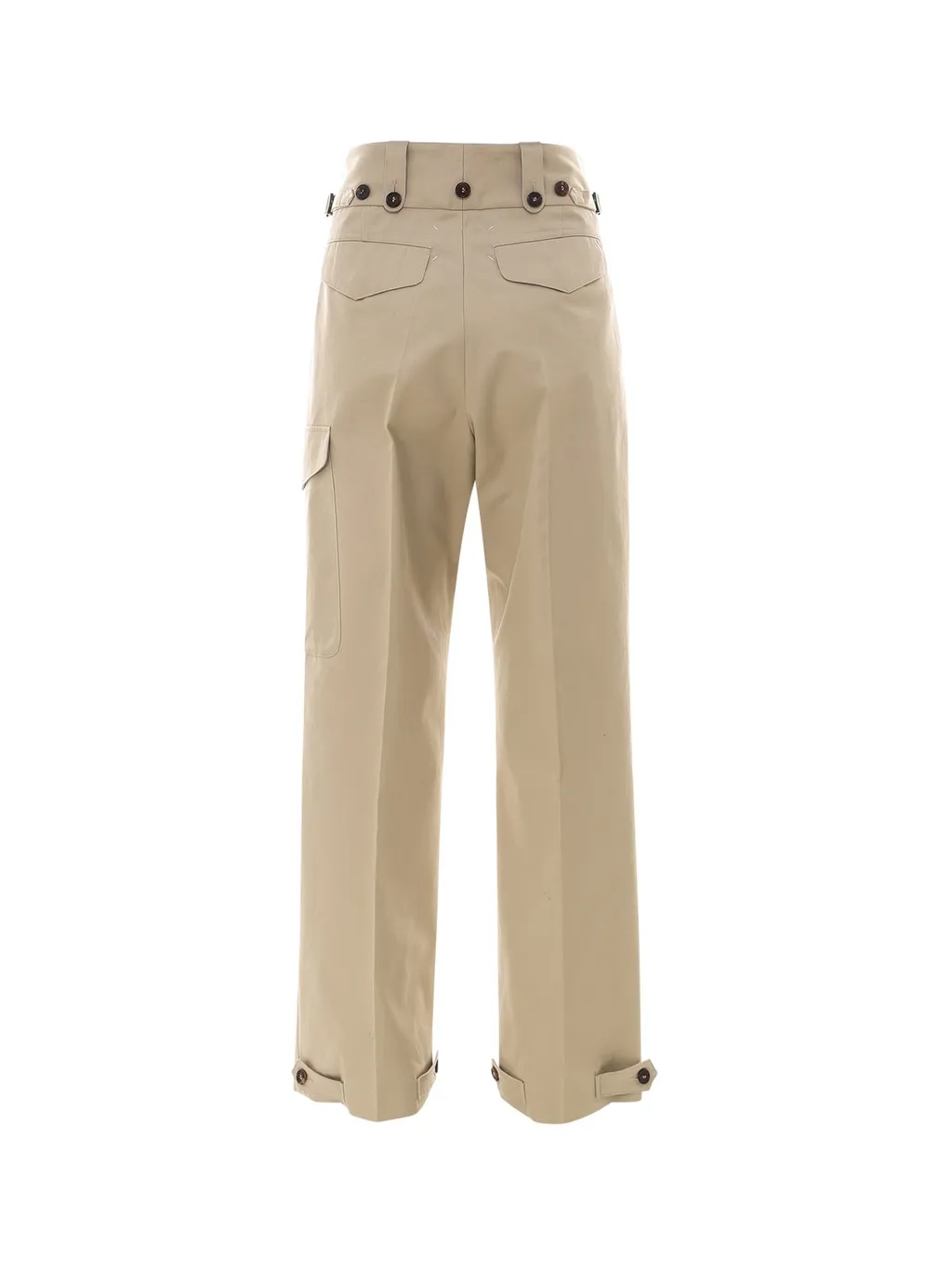 High-Waisted Cargo Pants