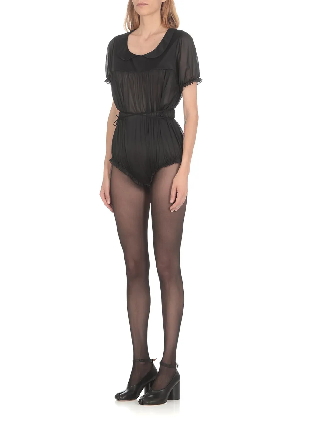 Sheer Babydoll Romper