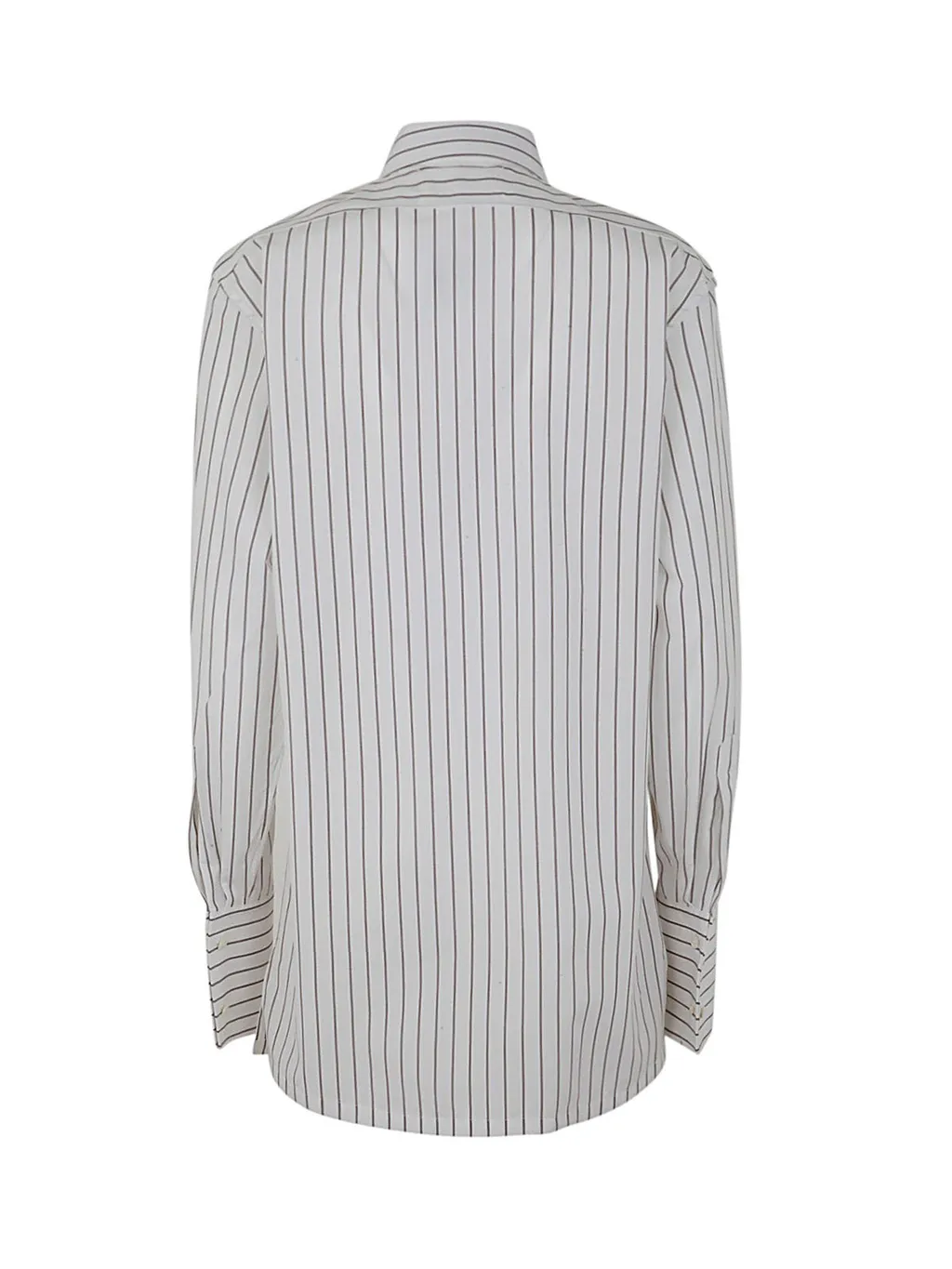 Striped Button-Down Shirt