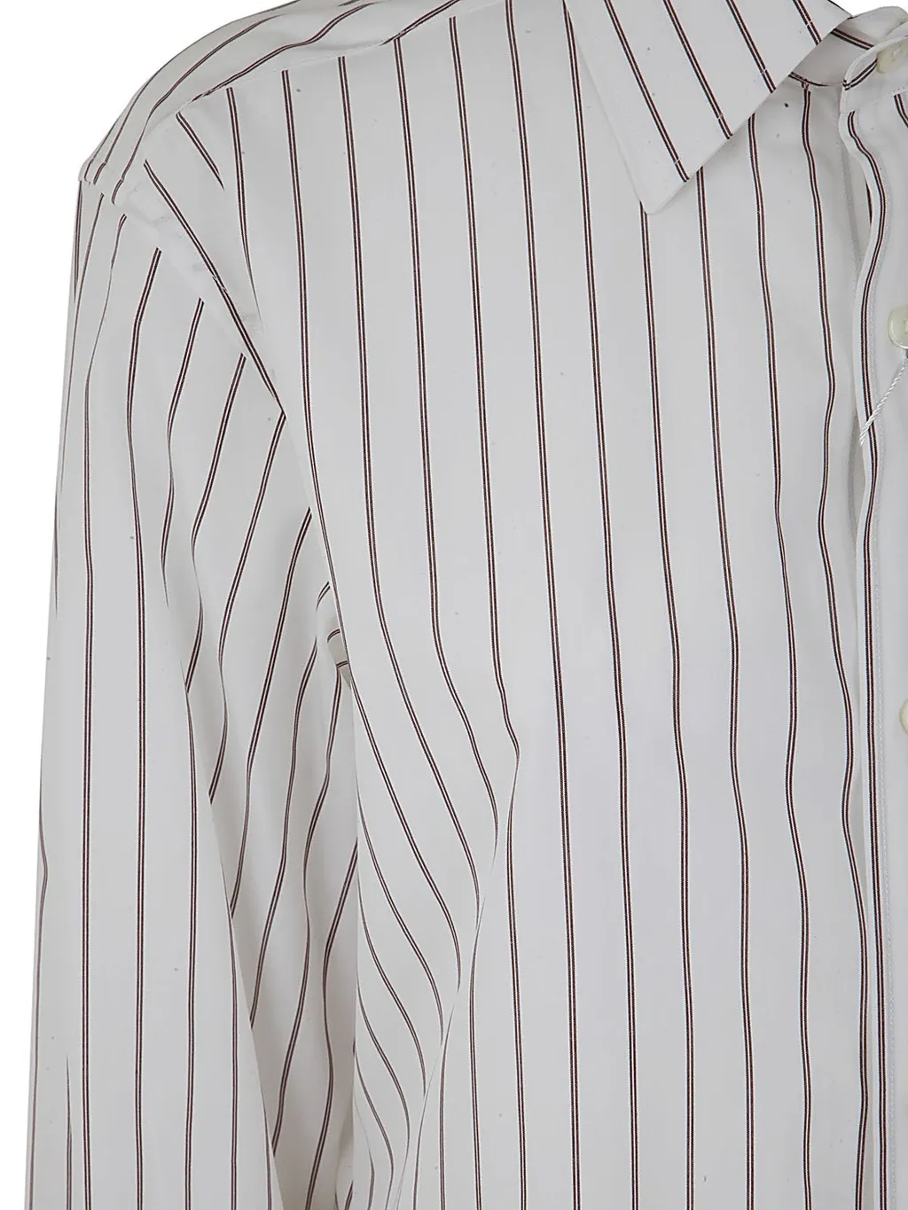 Striped Button-Down Shirt