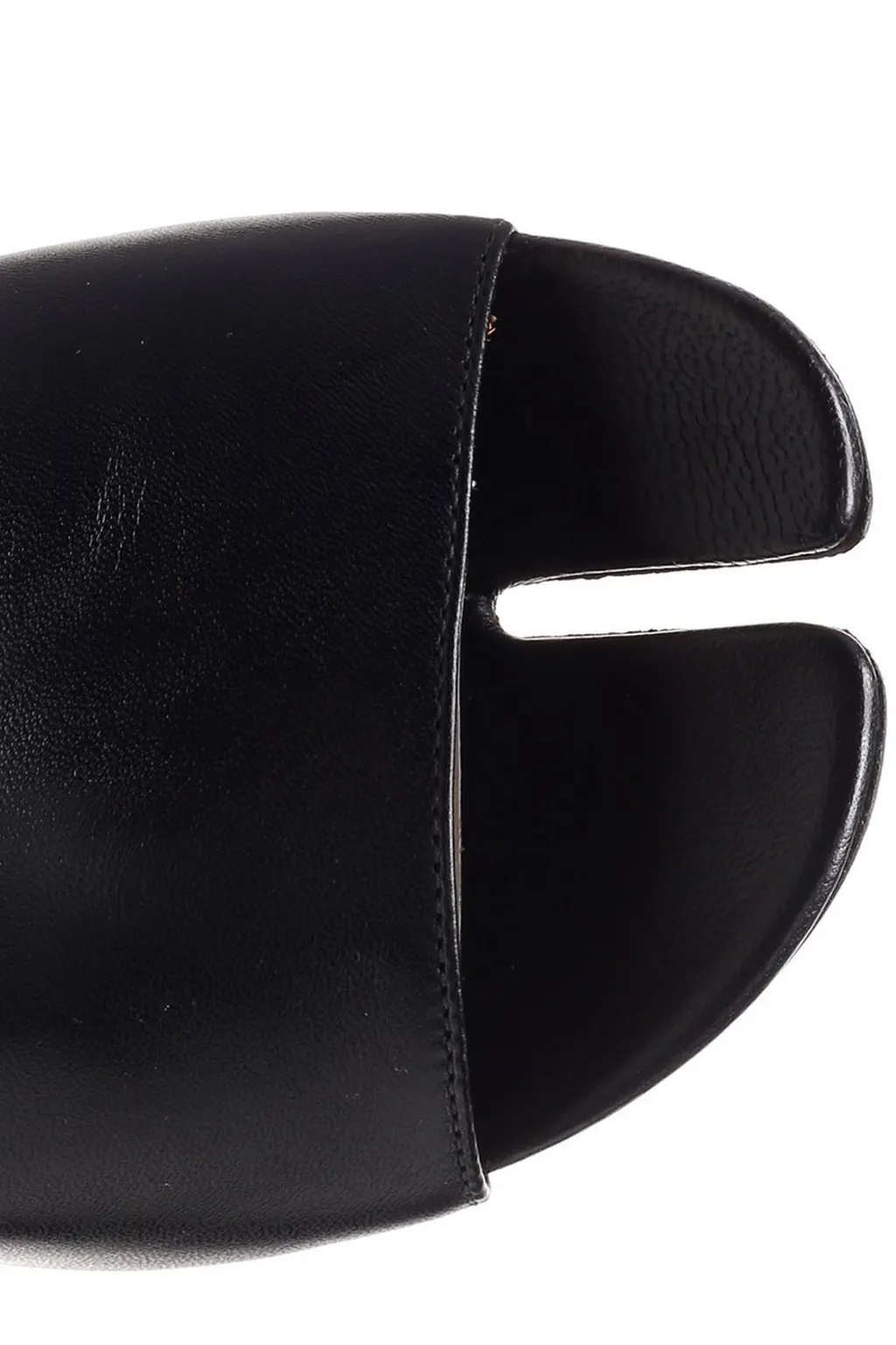 Peep-Toe Block Heel Sandals