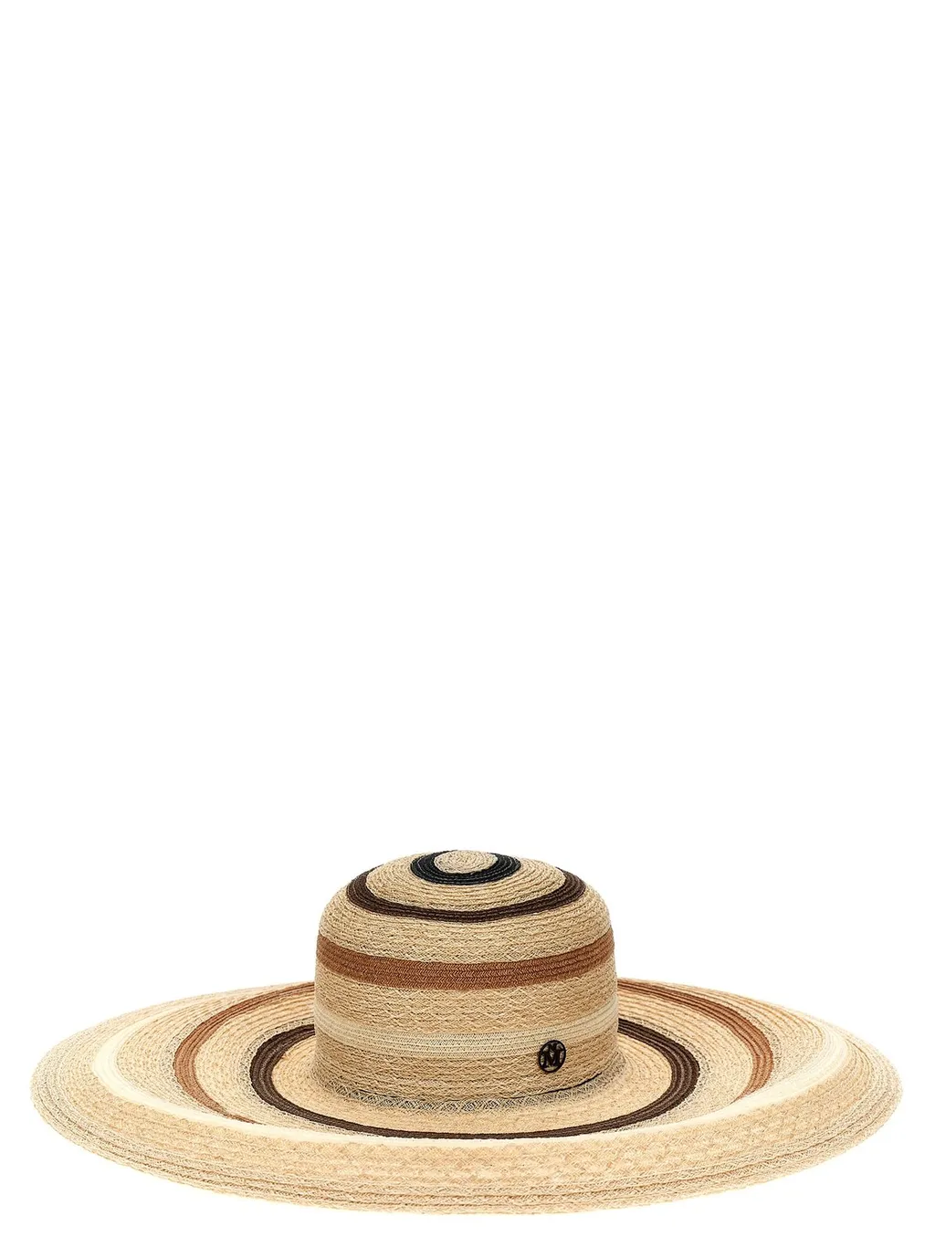 Wide-Brimmed Straw Hat