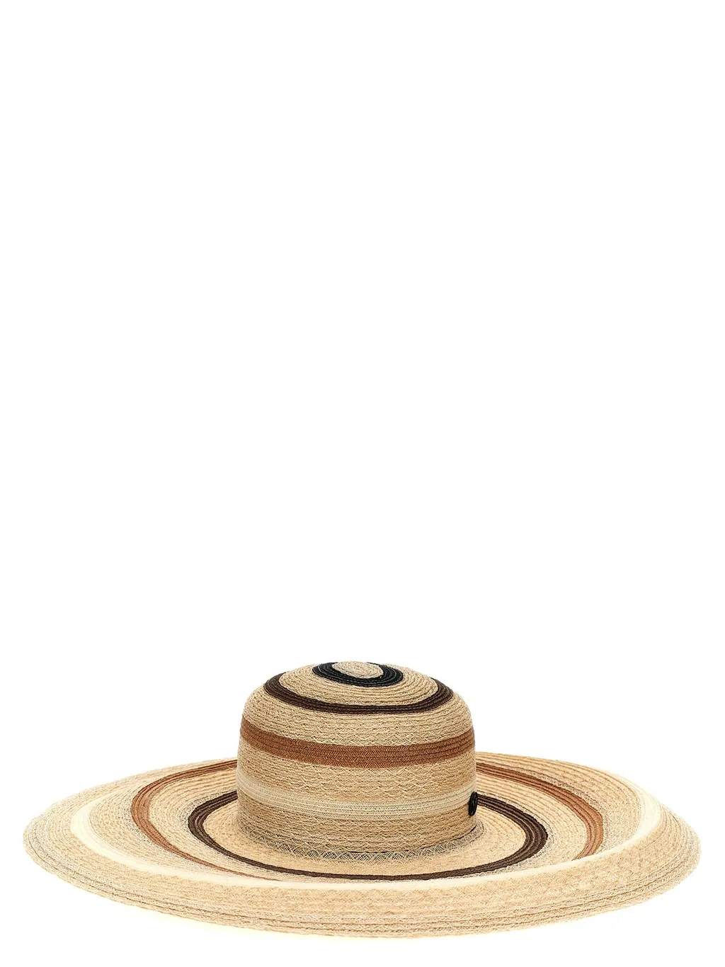 Wide-Brimmed Straw Hat