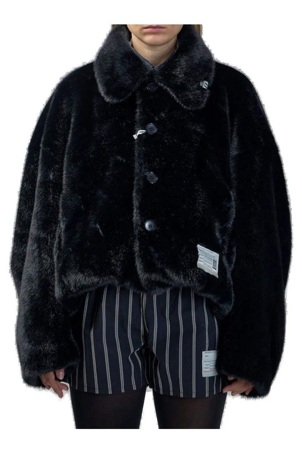 Faux Fur Cropped Jacket