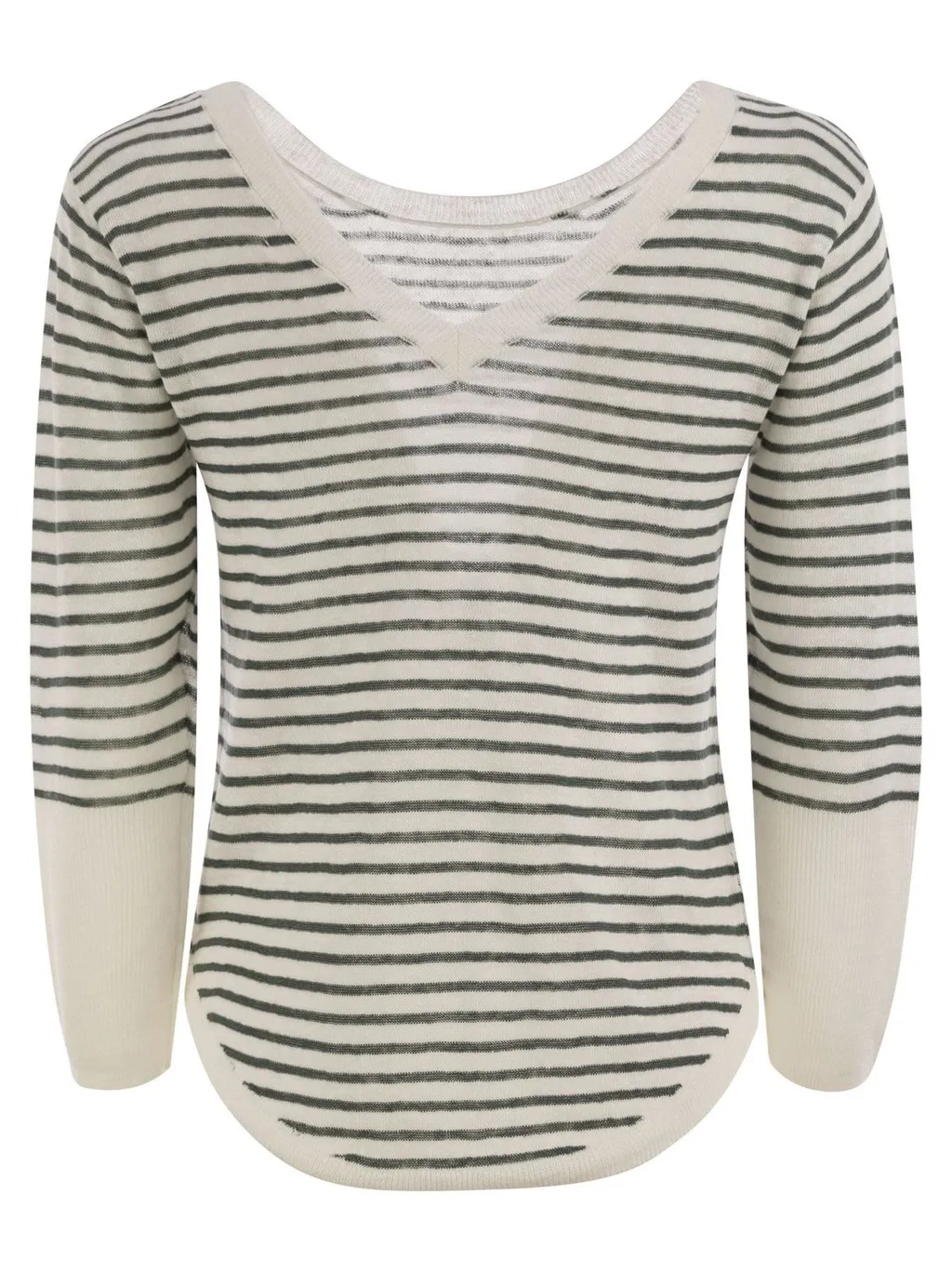 Striped Long Sleeve Top