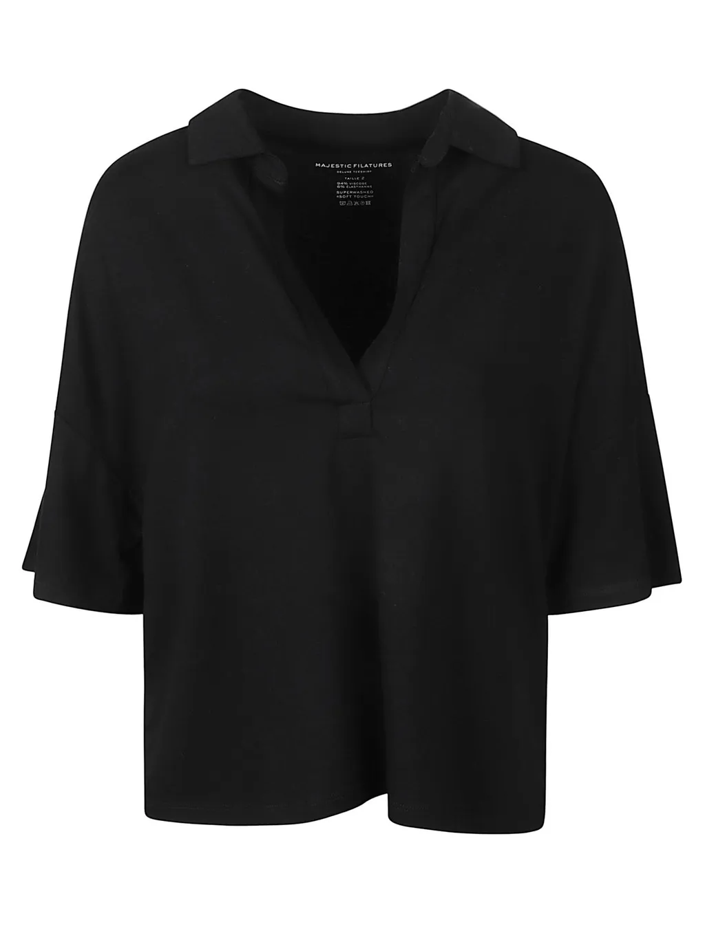 Oversized Collared Top