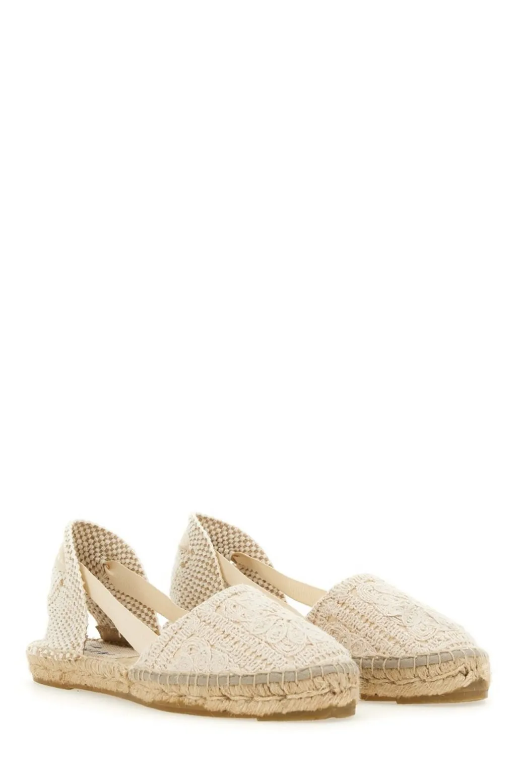 Espadrilles With Ankle Tie
