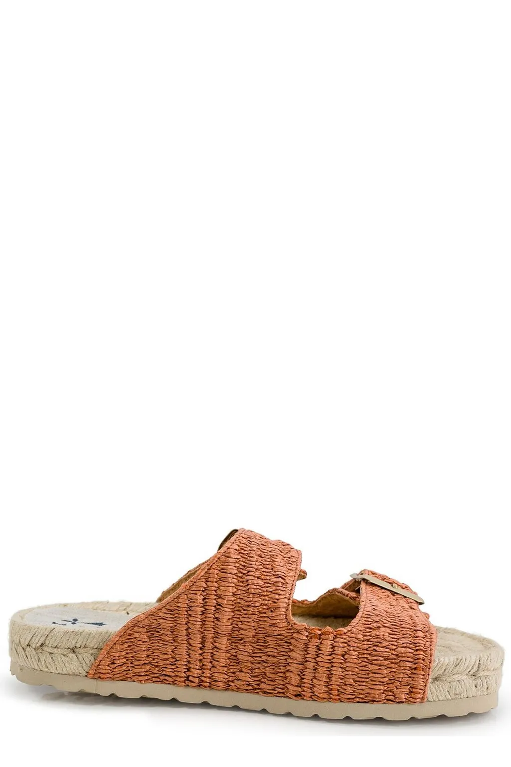 Platform Espadrille Slide Sandals