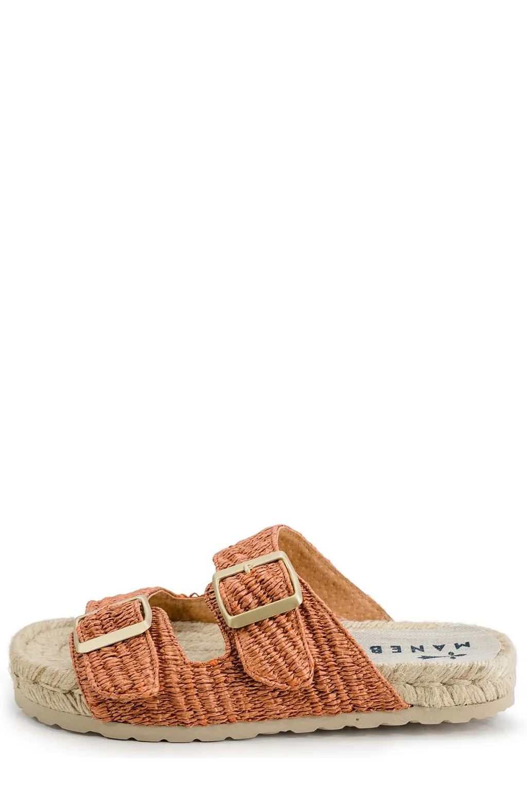 Platform Espadrille Slide Sandals