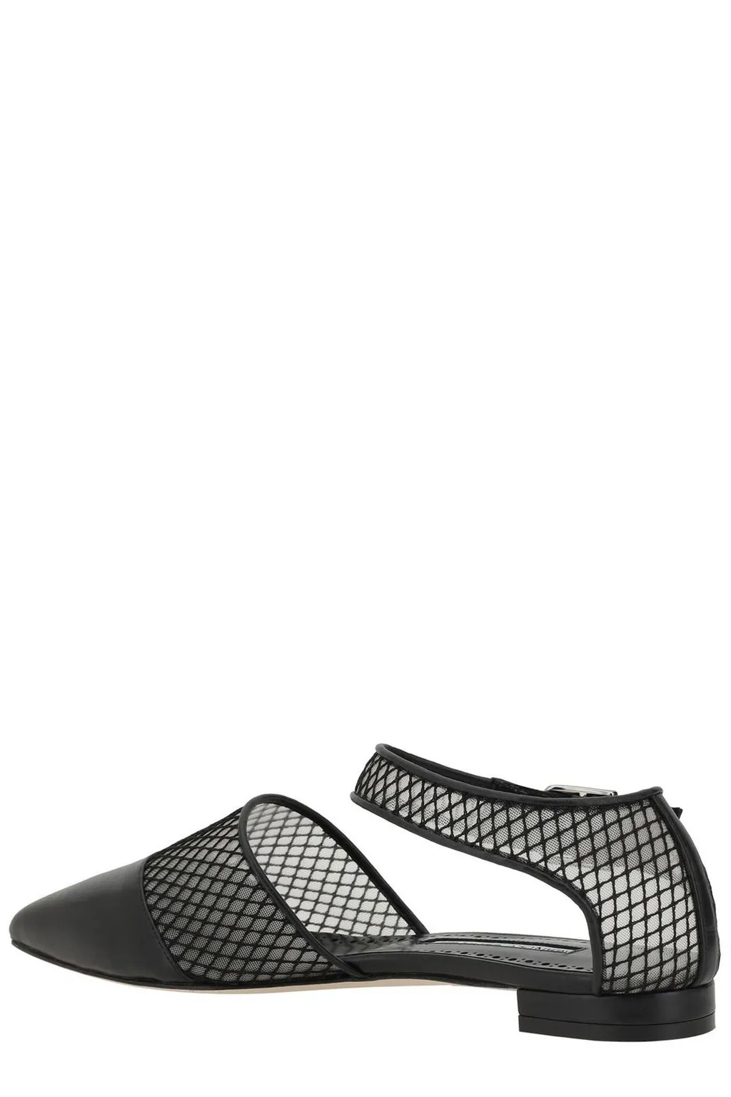 Mesh Pointed Toe Flats