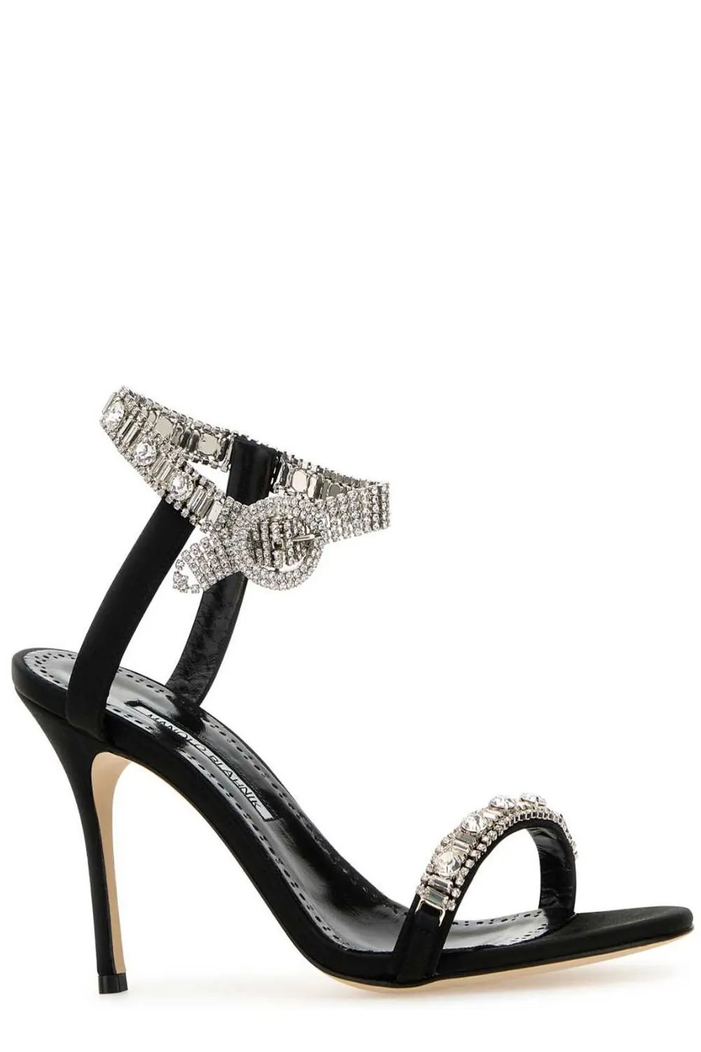 Sandals With Crystal Embellishments