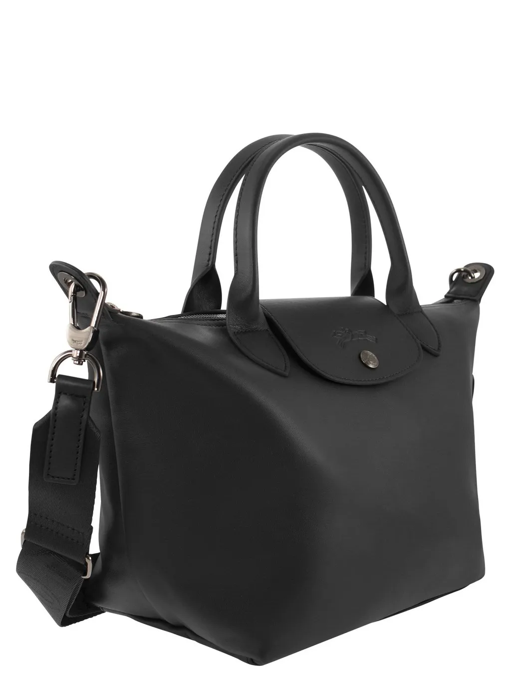 Le Pliage Cuir Top Handle Bag