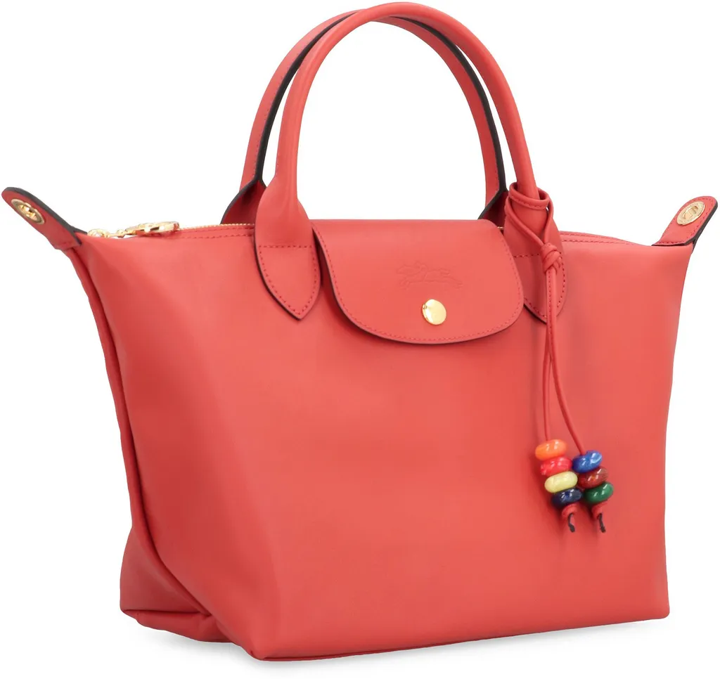 Le Pliage Cuir Top Handle Bag
