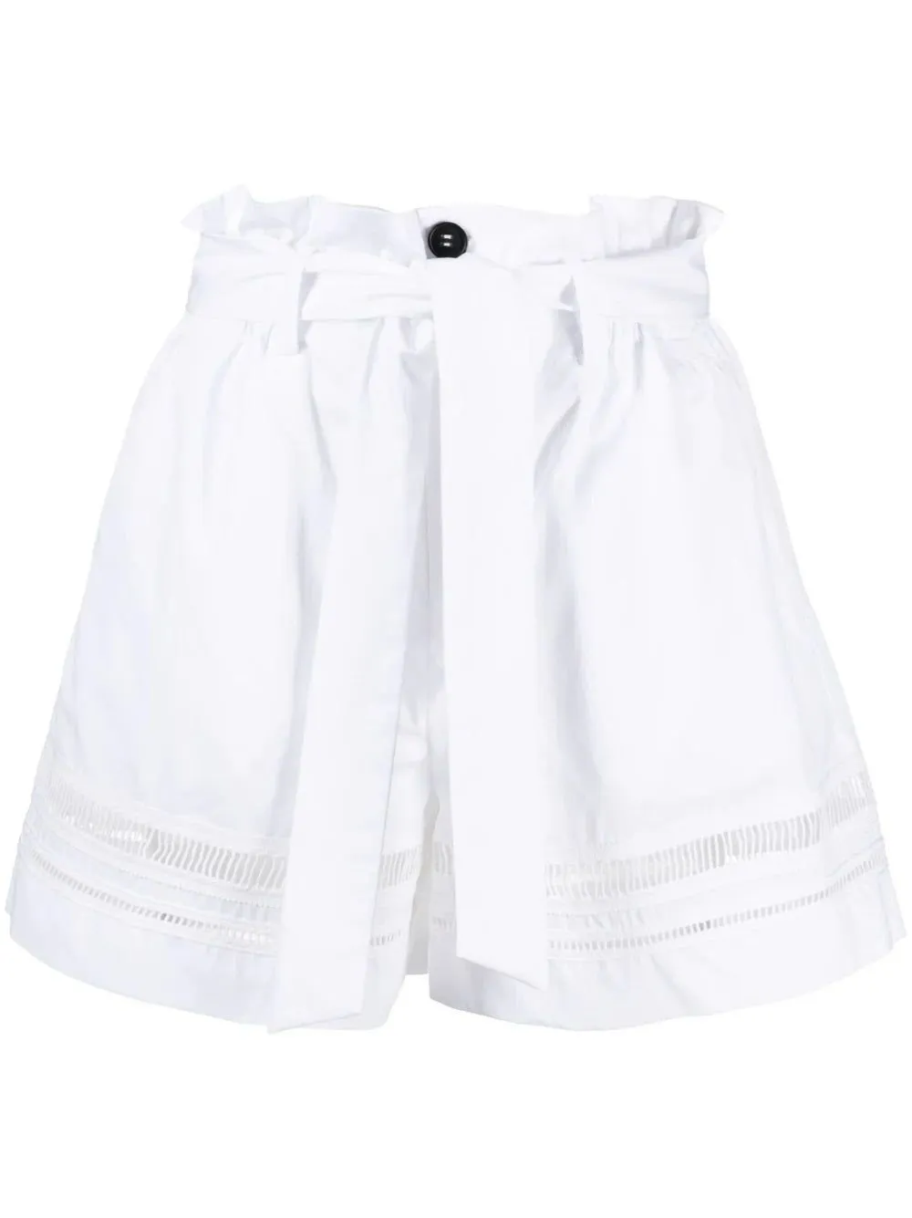 High-Waisted Shorts With Belt