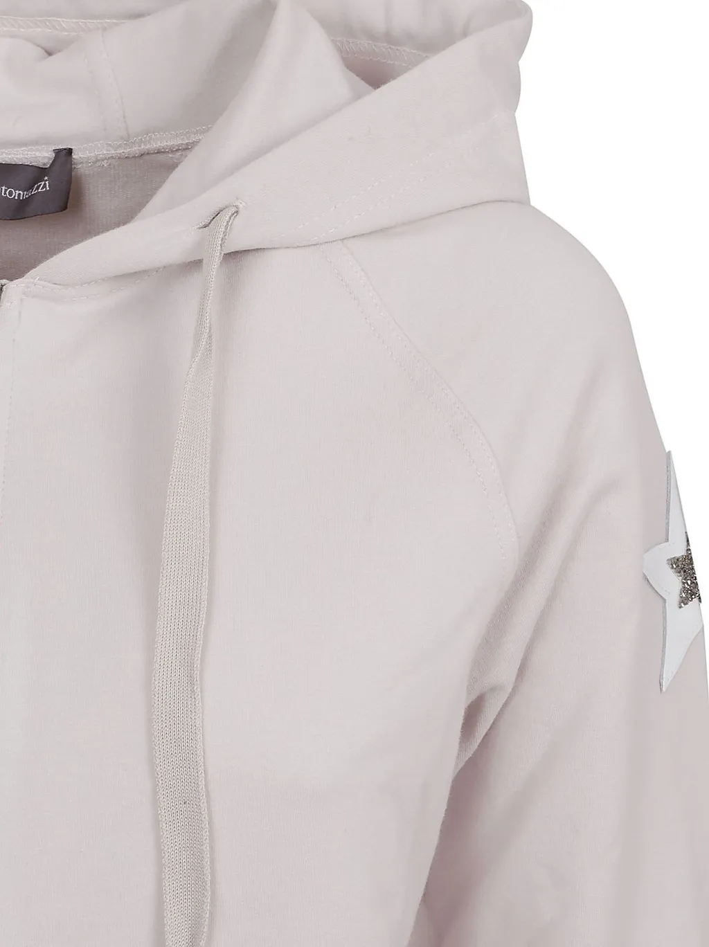 Zip-Up Hoodie With Star Detail