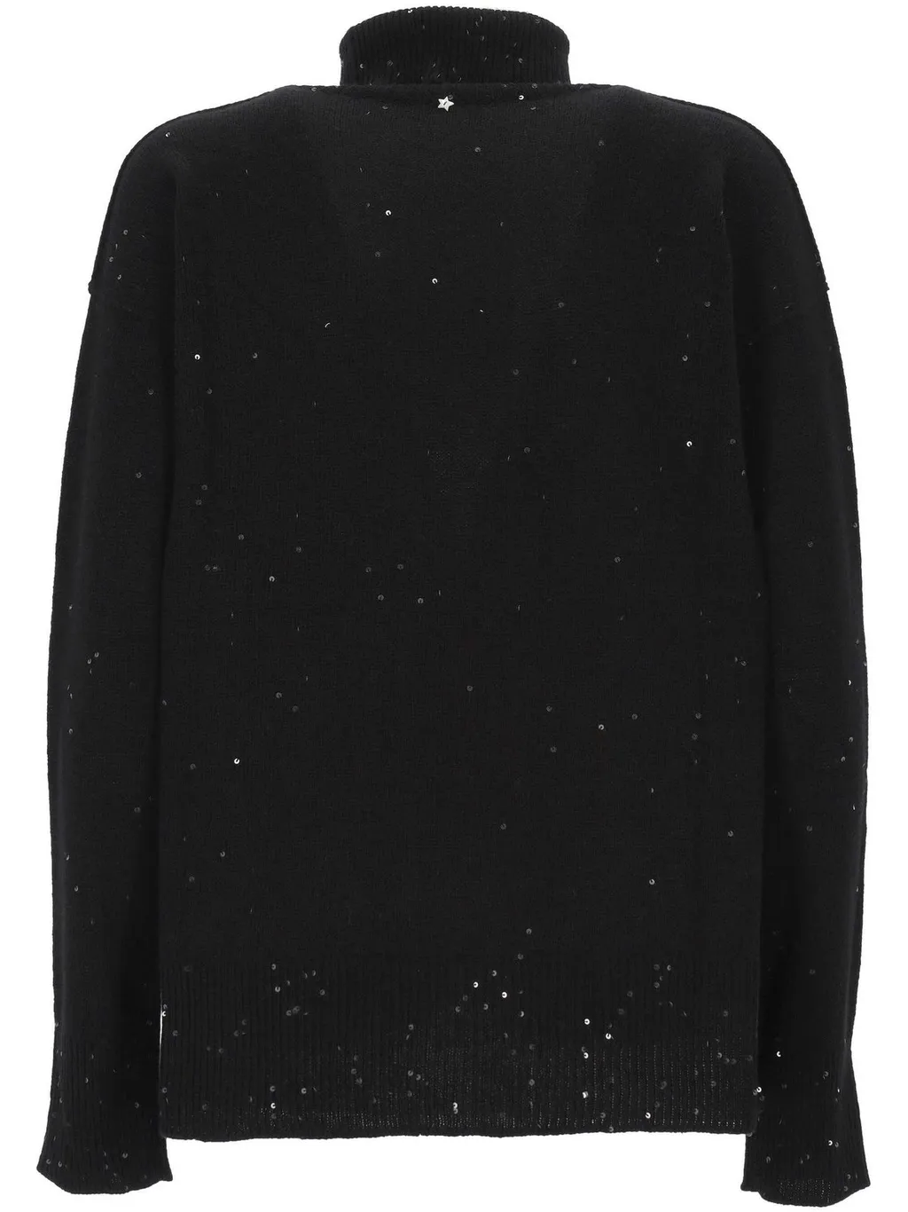Turtleneck Sweater With Sequins