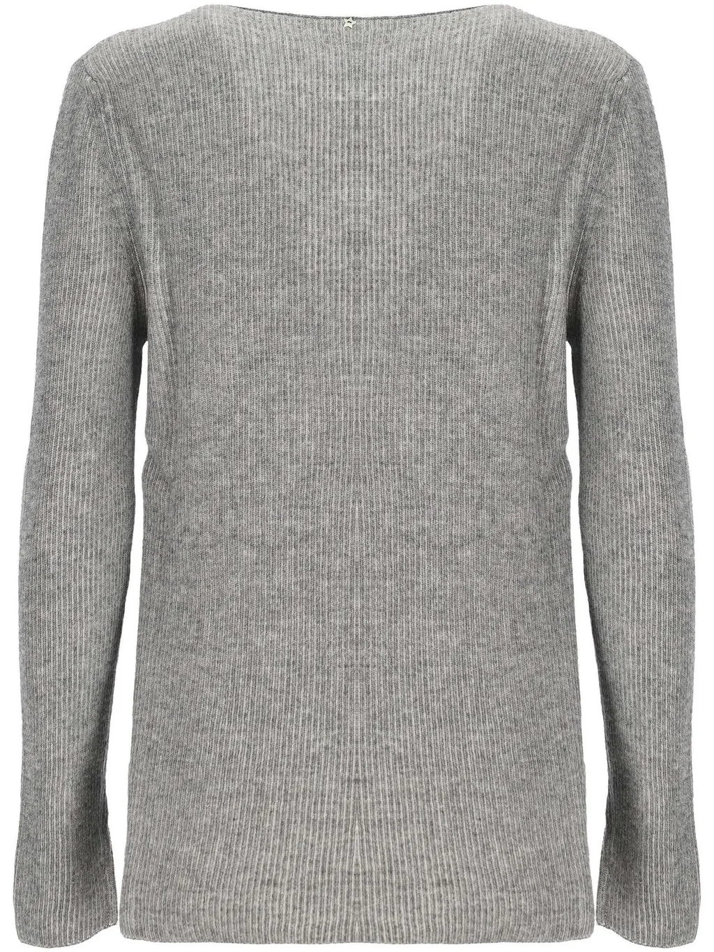 Ribbed V-Neck Sweater