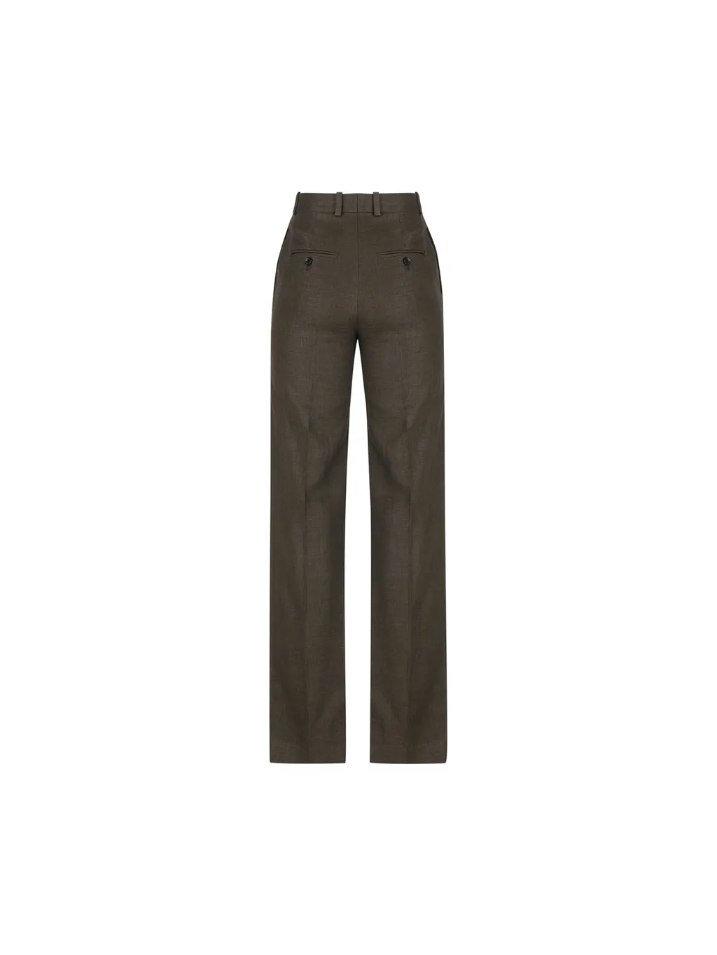 High-Waisted Wide-Leg Trousers