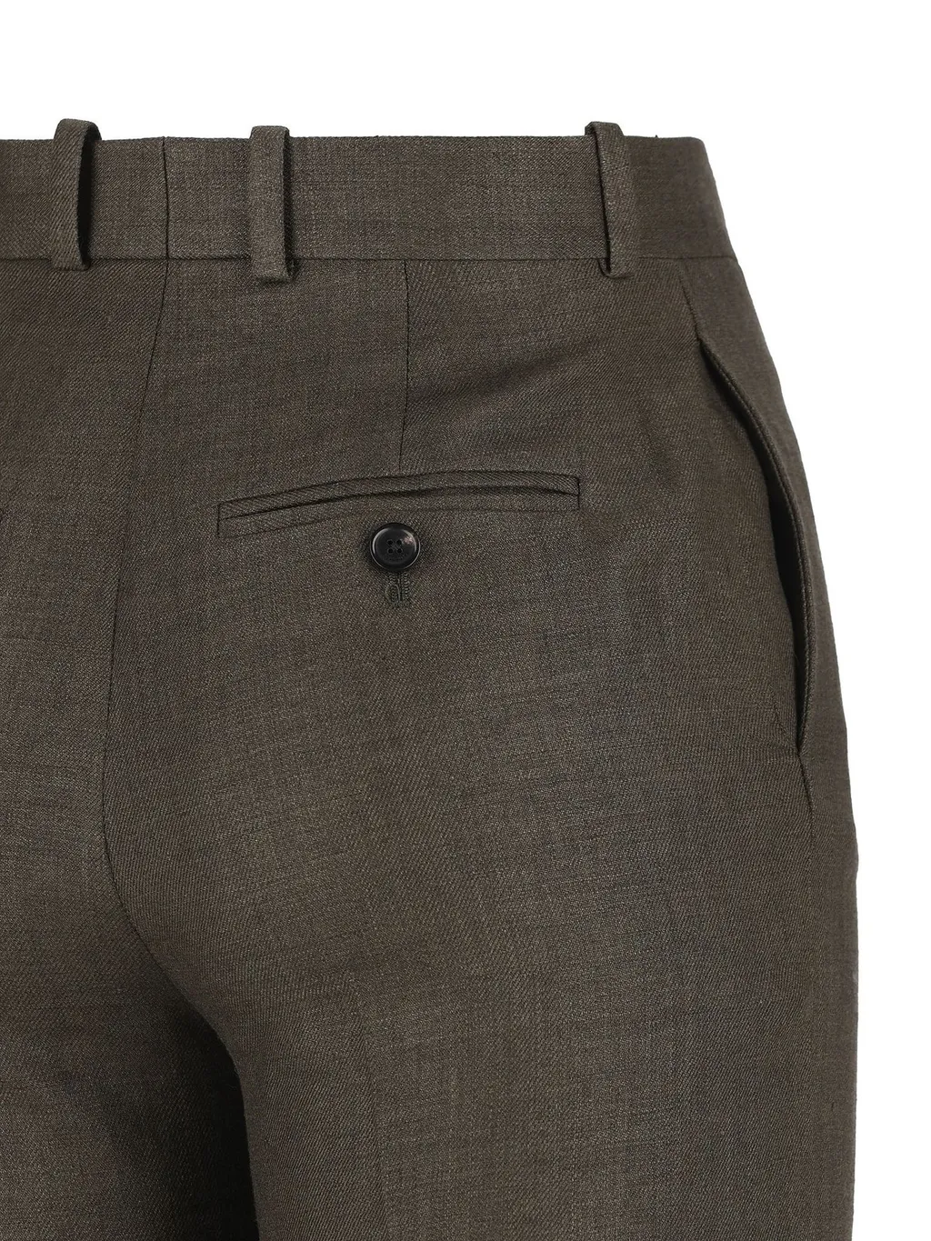 High-Waisted Wide-Leg Trousers