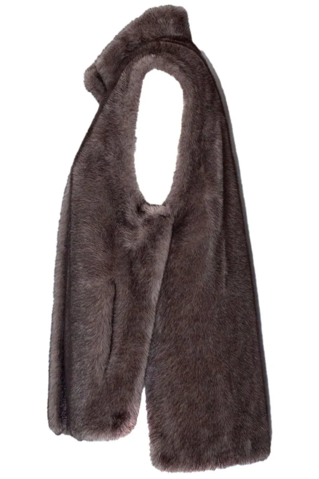 Sleeveless Fur Vest