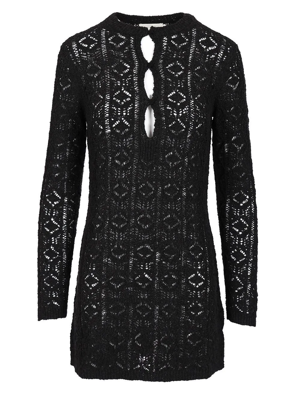 Openwork Knit Tunic