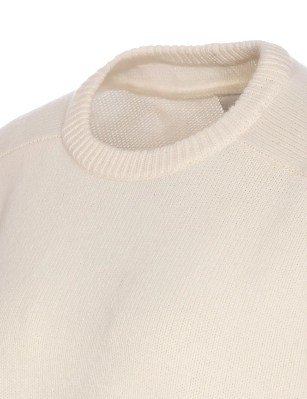 Cropped Crewneck Sweater