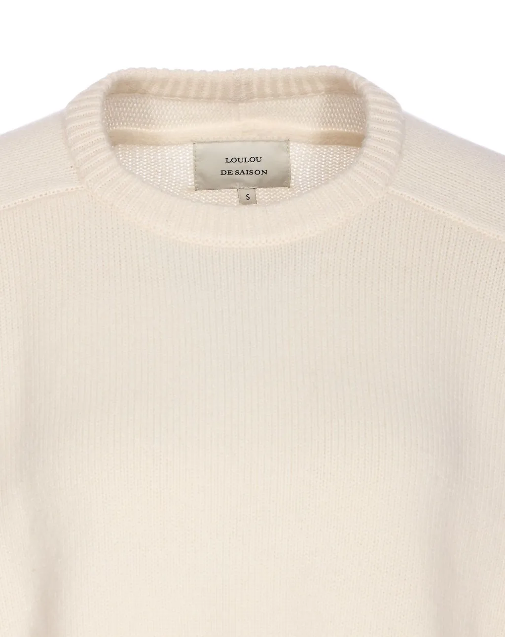 Cropped Crewneck Sweater