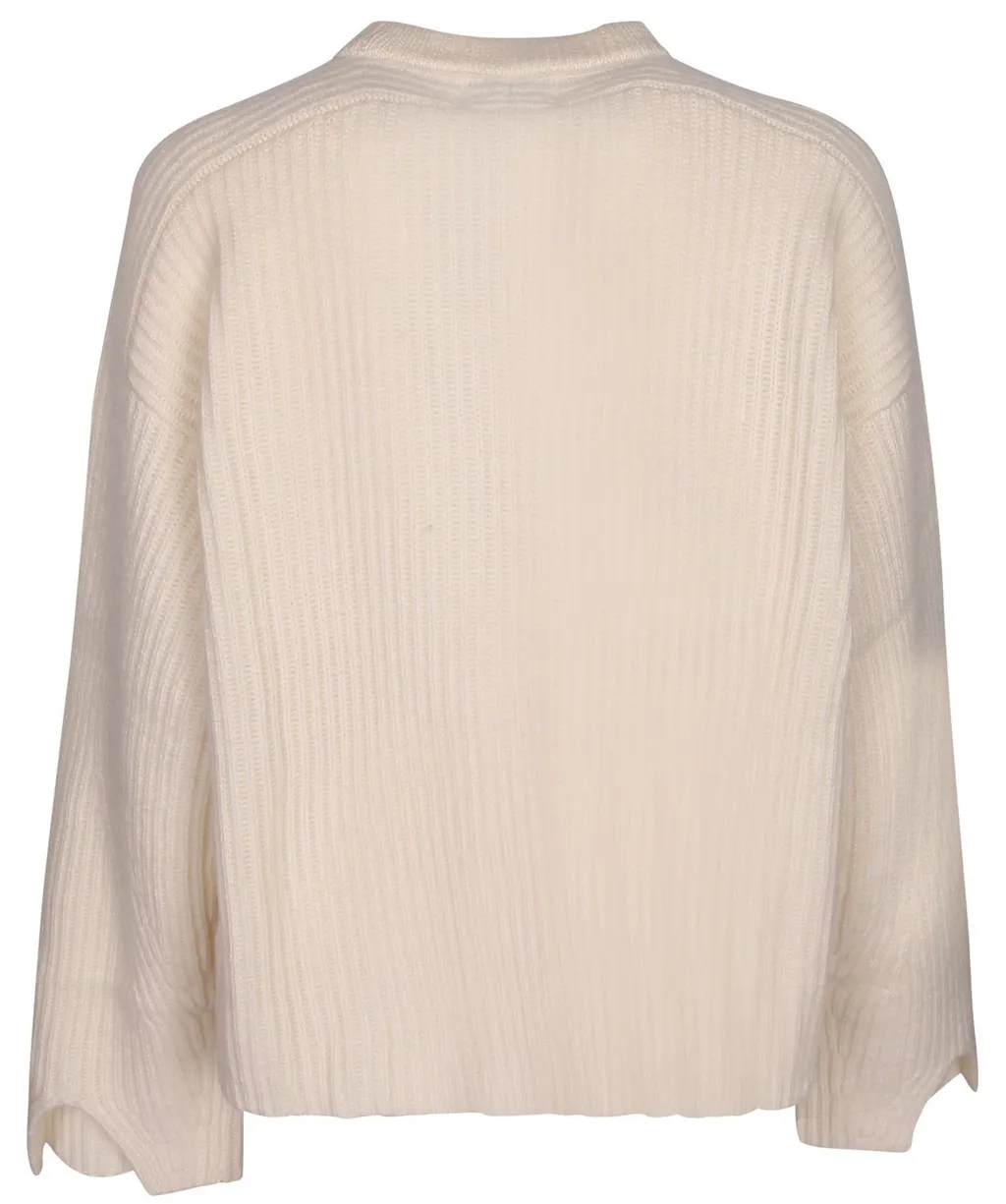 Ribbed Mock Neck Sweater