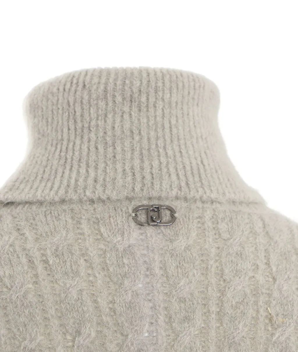 Turtleneck Cable Knit Sweater