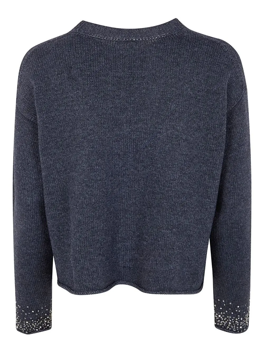 Sweater With Embellished Cuffs