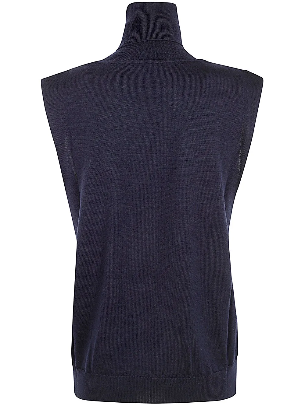 Sleeveless Turtleneck Sweater