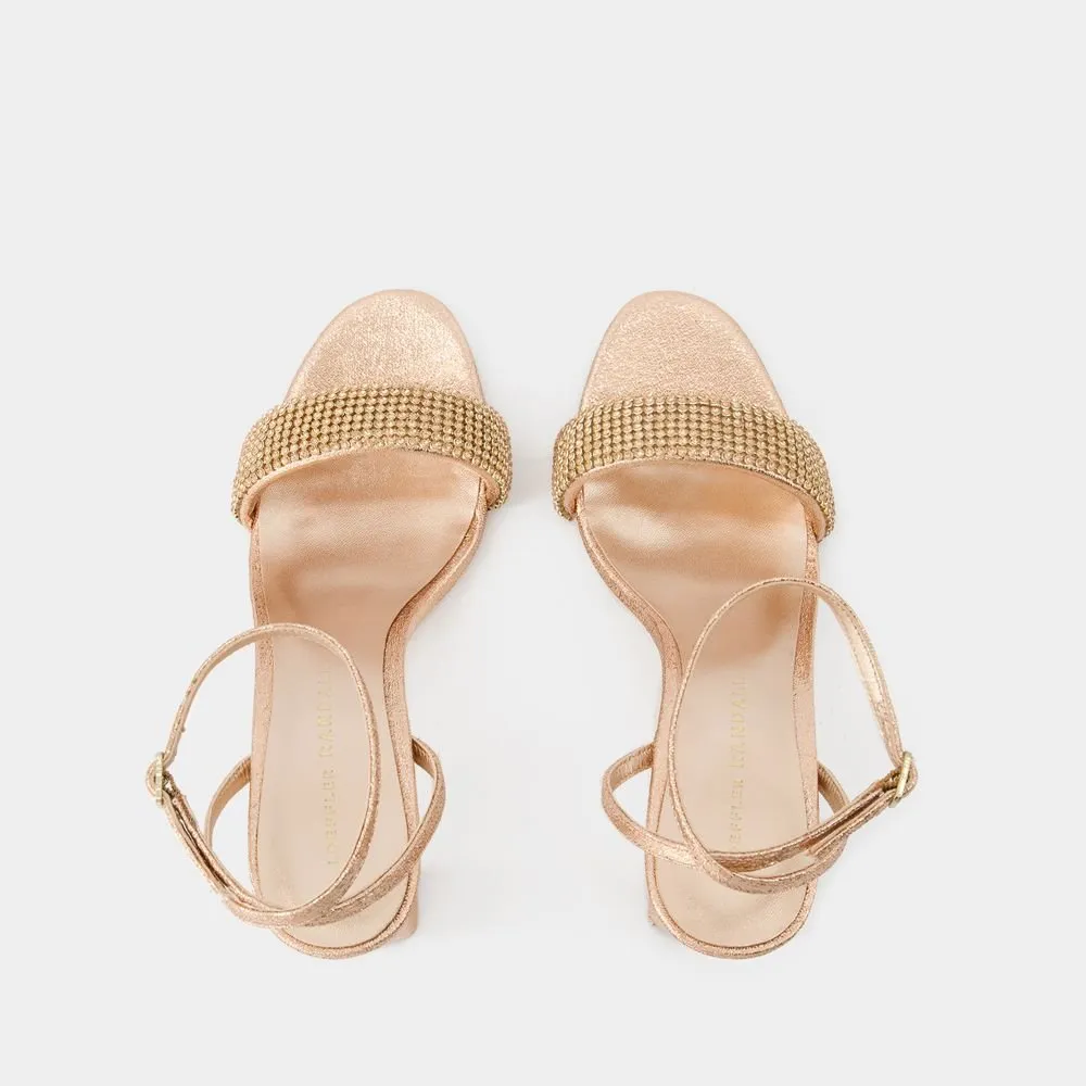 Embellished Heeled Sandals