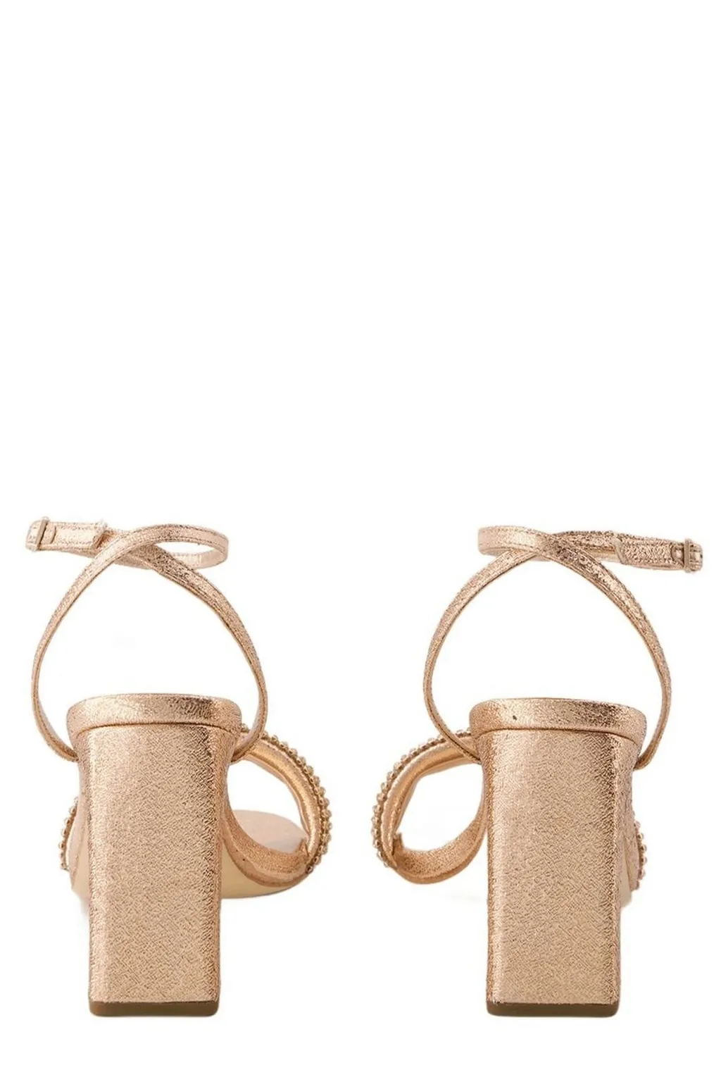 Embellished Heeled Sandals