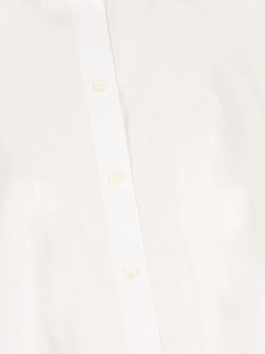 Cropped Poplin Shirt