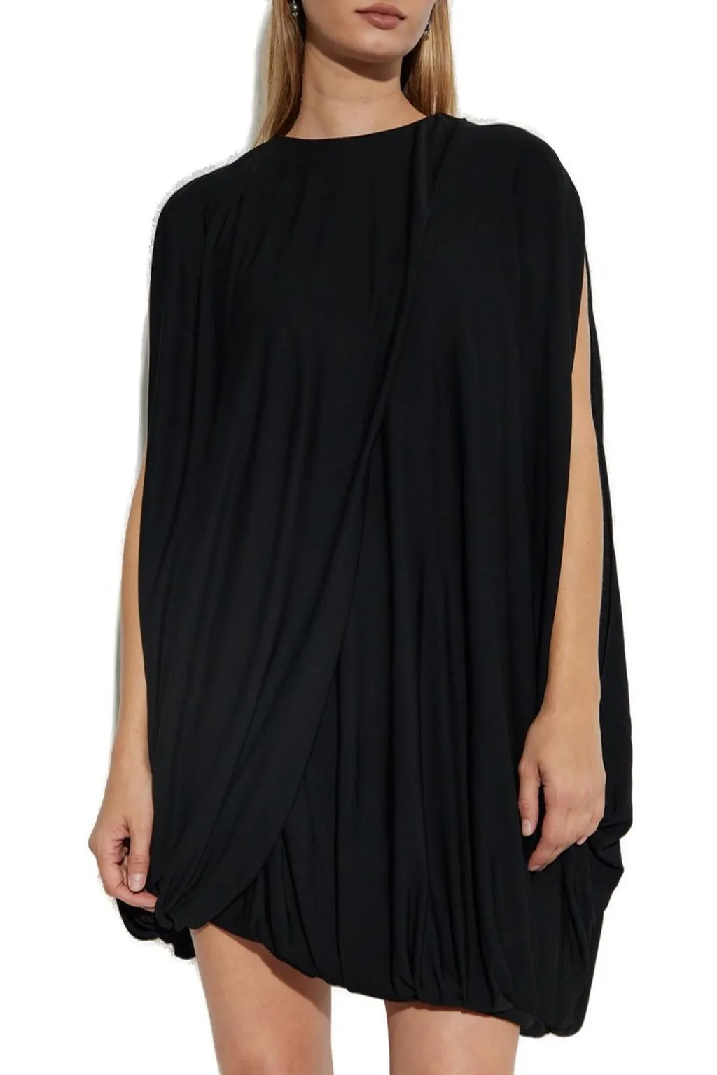 Draped Asymmetrical Dress